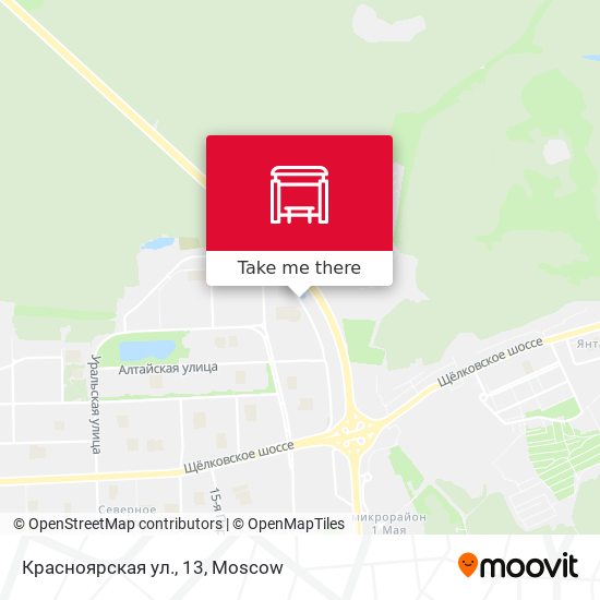Красноярская ул., 13 map