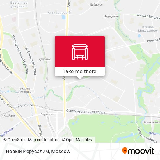 Новый Иерусалим map