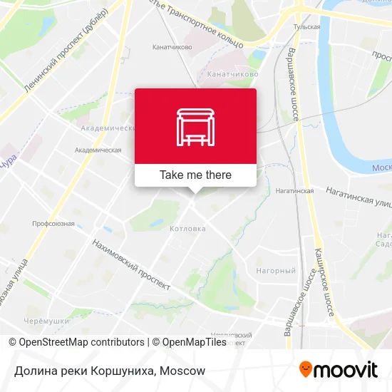 Долина реки Коршуниха map