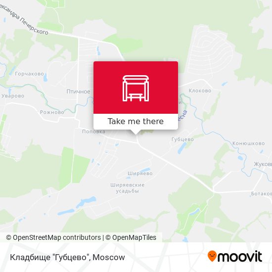 Кладбище "Губцево" map