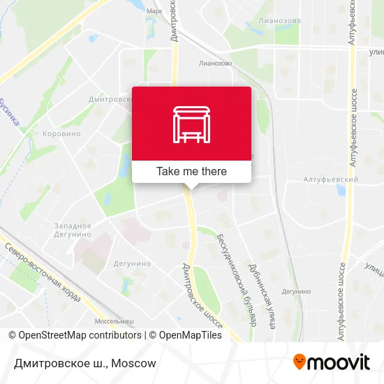 Дмитровское ш. map