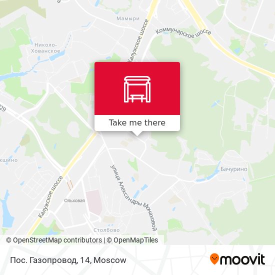 Пос. Газопровод, 14 map