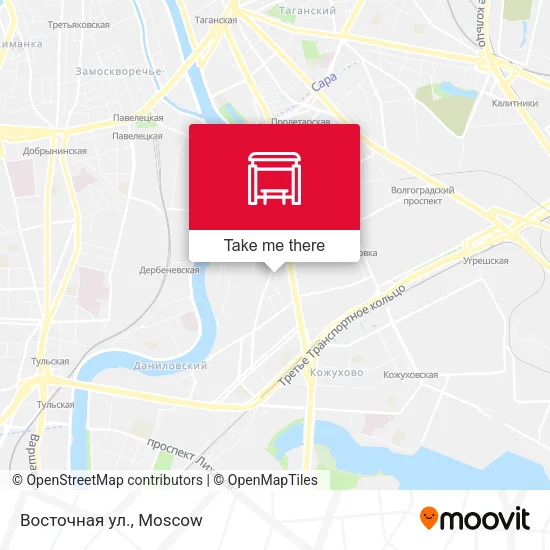 Восточная ул. map