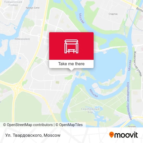 Ул. Твардовского map