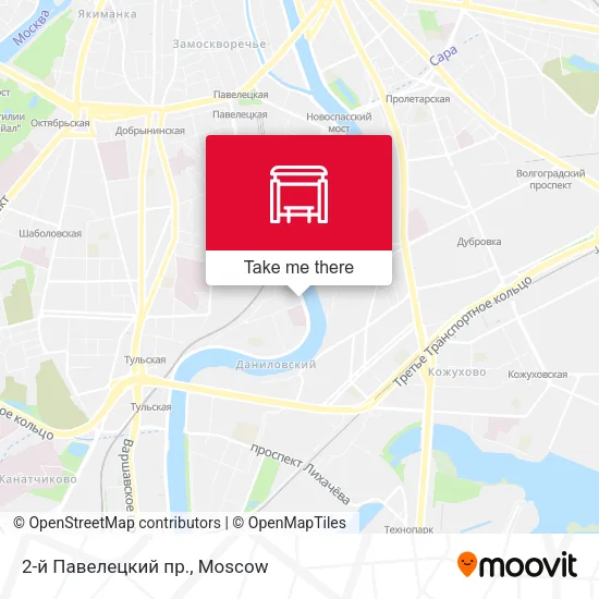2-й Павелецкий пр. map