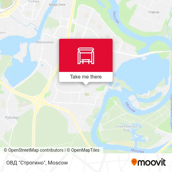 ОВД "Строгино" map