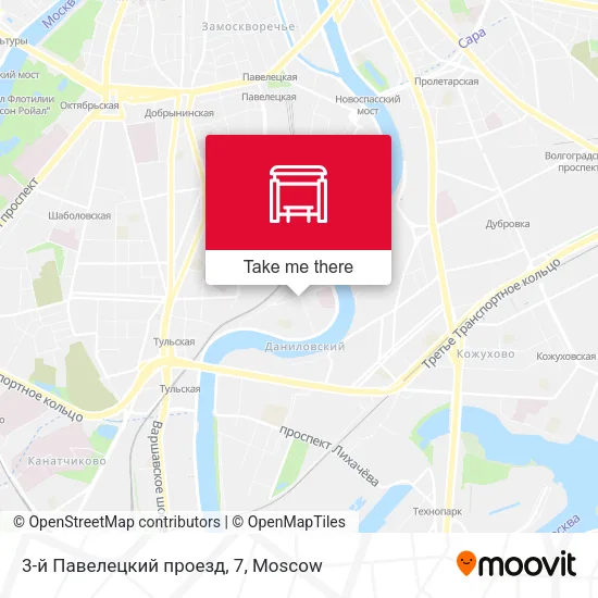 3-й Павелецкий проезд, 7 map