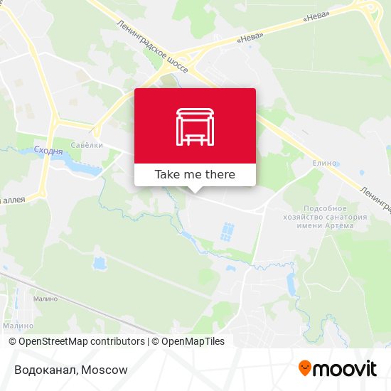 Водоканал map