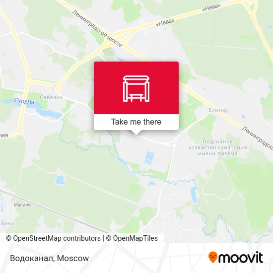 Водоканал map
