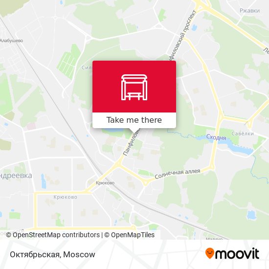 Октябрьская map
