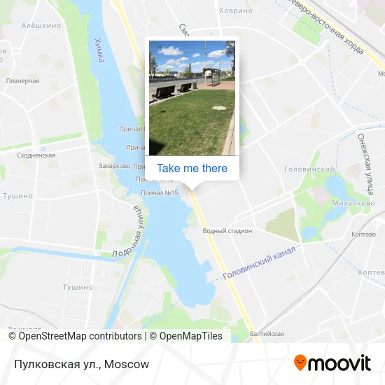 Пулковская ул. map