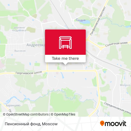 Пенсионный фонд map