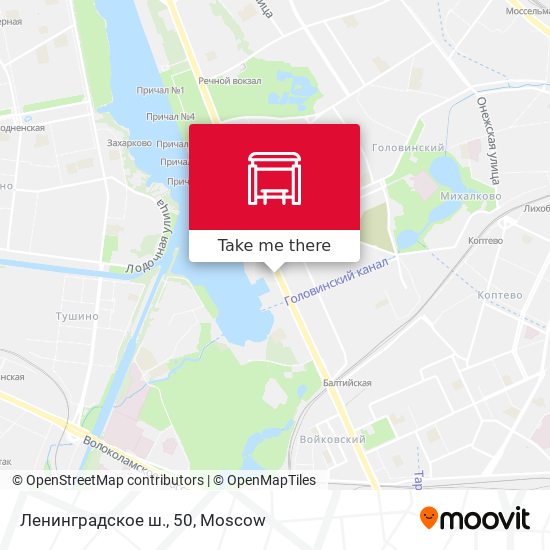 Ленинградское ш., 50 map