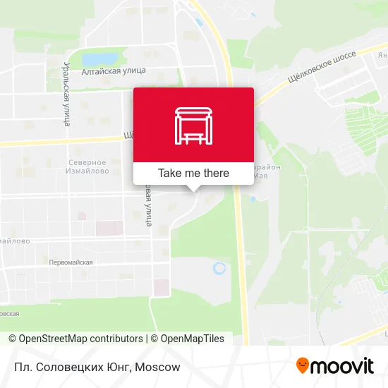 Пл. Соловецких Юнг map