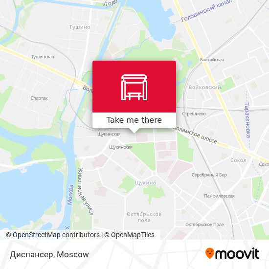 Диспансер map