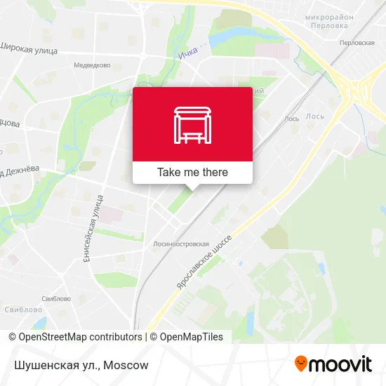 Шушенская ул. map