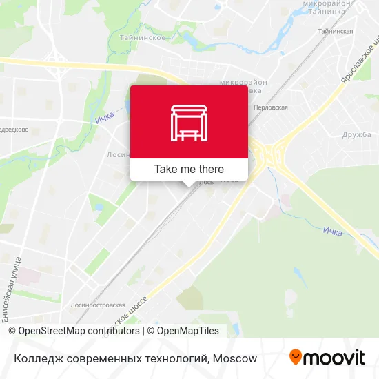 Колледж современных технологий map