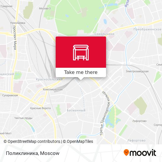 Поликлиника map