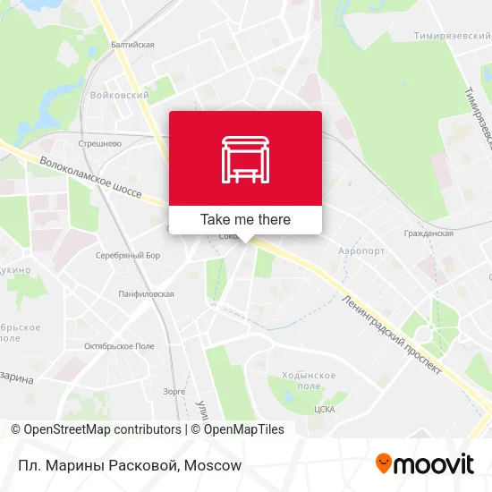 Пл. Марины Расковой map