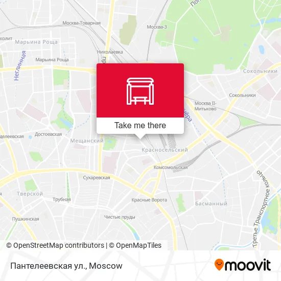 Пантелеевская ул. map