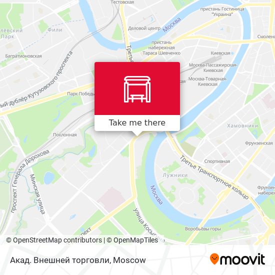 Акад. Внешней торговли map