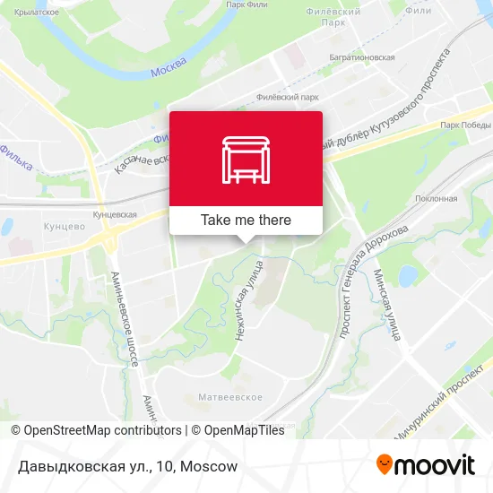 Давыдковская ул., 10 map