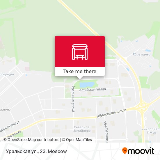 Уральская ул., 23 map