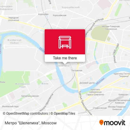 Метро "Шелепиха" map