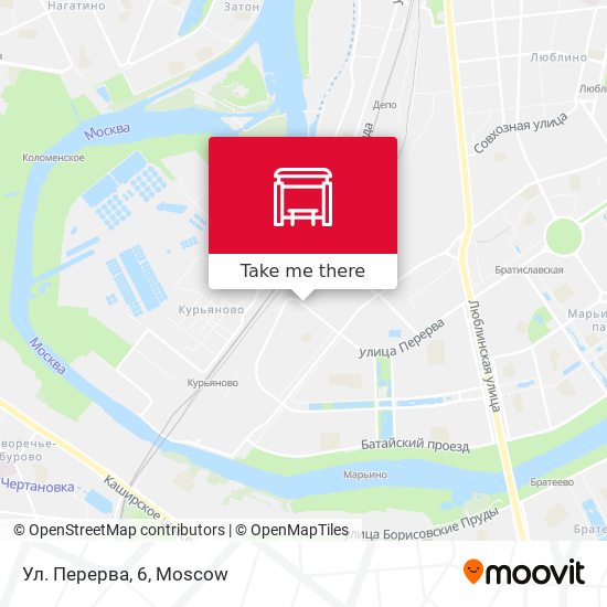 Ул. Перерва, 6 map