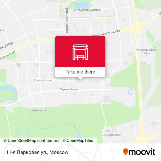 11-я Парковая ул. map