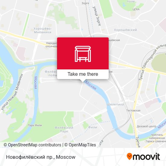 Новофилёвский пр. map