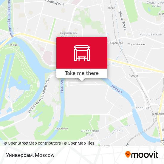 Универсам map