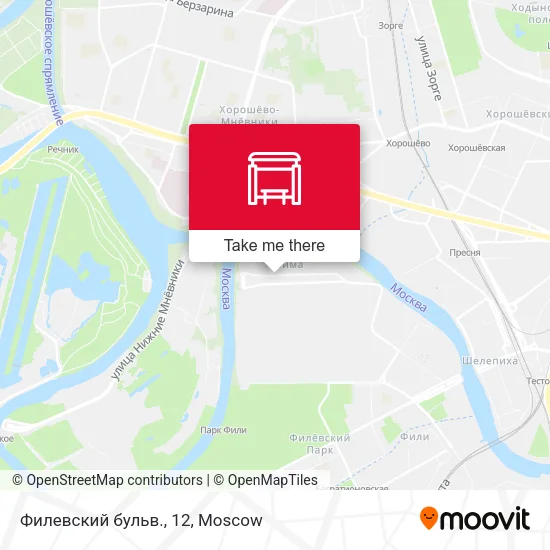 Филевский бульв., 12 map