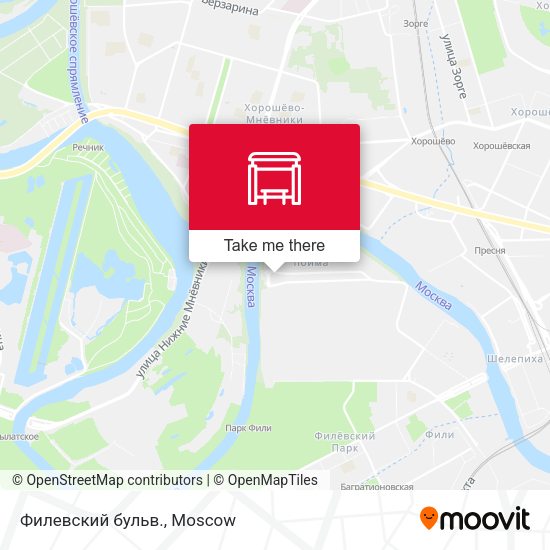 Филевский бульв. map