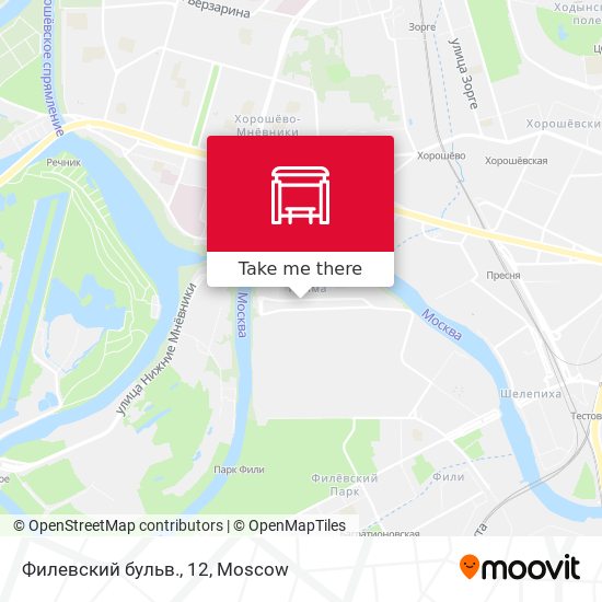Филевский бульв., 12 map