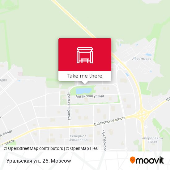 Уральская ул., 25 map