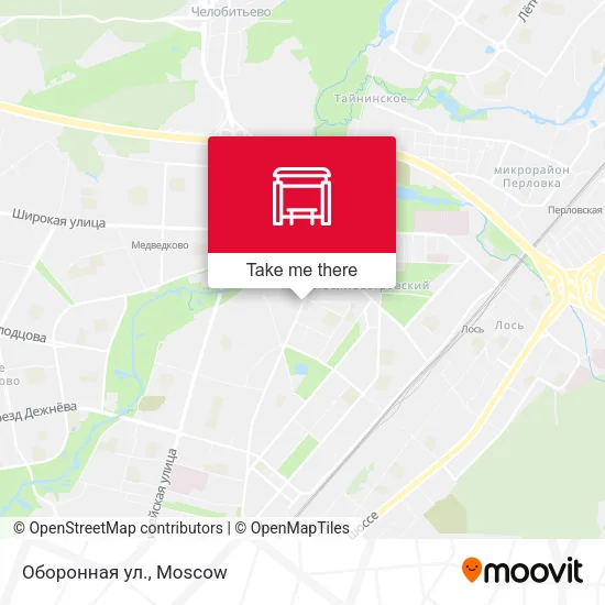 Оборонная ул. map