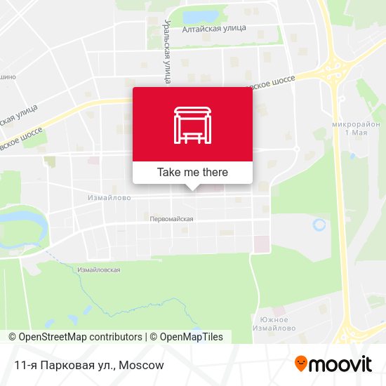 11-я Парковая ул. map