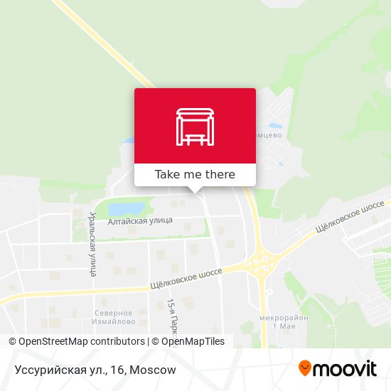 Уссурийская ул., 16 map