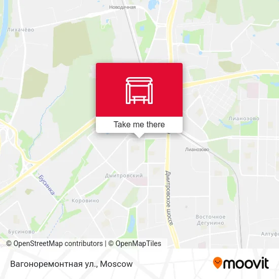 Вагоноремонтная ул. map