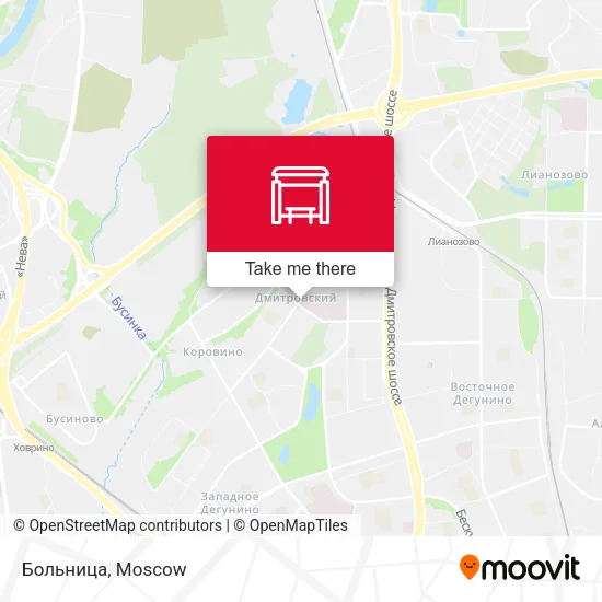 Больница map