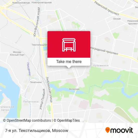 7-я ул. Текстильщиков map