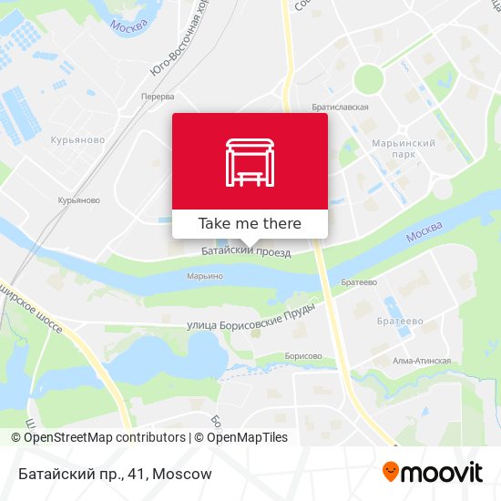 Батайский пр., 41 map