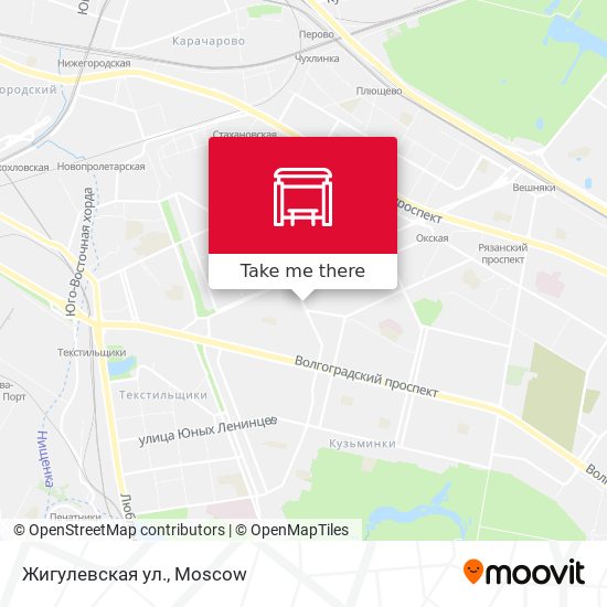 Жигулевская ул. map
