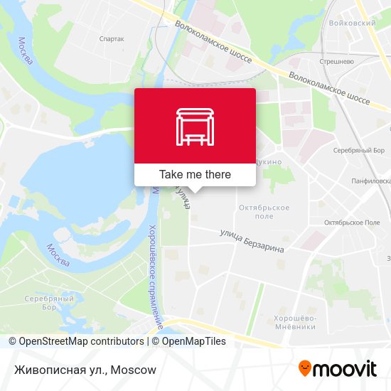 Живописная ул. map