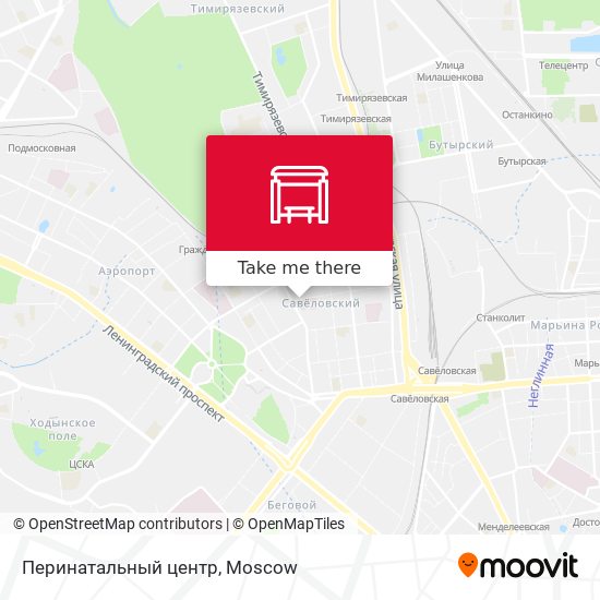 Перинатальный центр map
