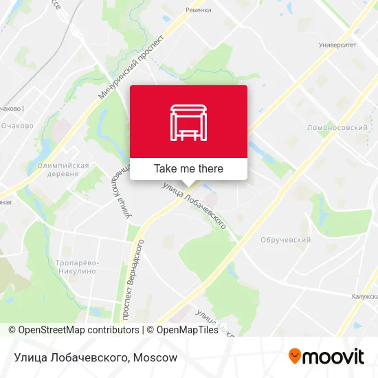 Улица Лобачевского map