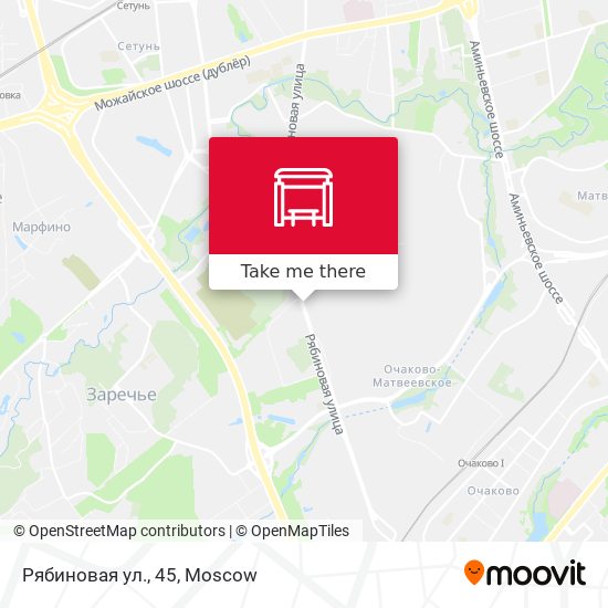 Рябиновая ул., 45 map