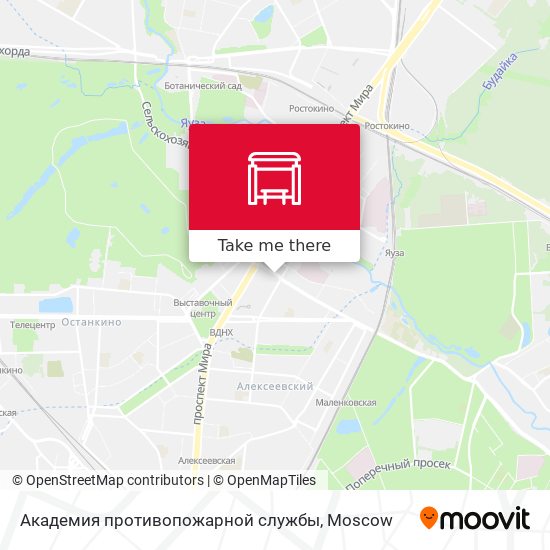 Академия противопожарной службы map