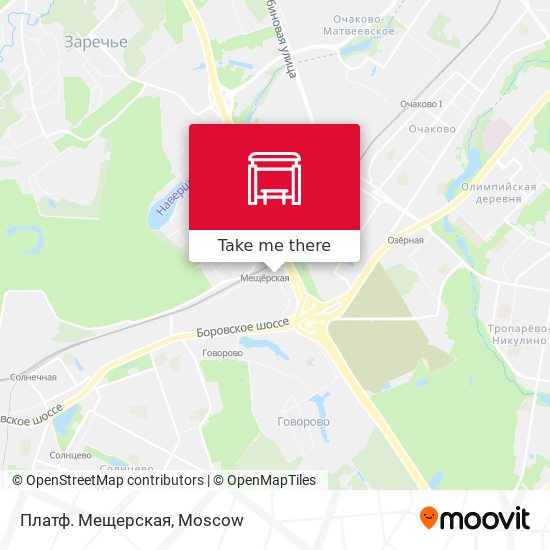 Платф. Мещерская map
